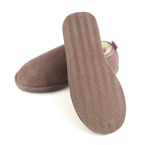 Mens Sheepskin Lined Slipper