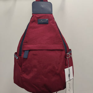 9894 Nylon Dark Bordeaux/Navy Spirit Rucksack